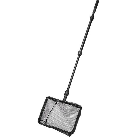 1 Épuisette télescopique,mailles fines,manche extensible,poignée ABS,pour aquarium et pêche (1/5)
