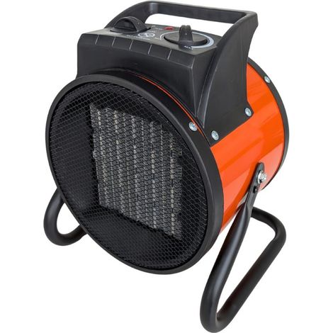 Termoventilador Cerámico Profesional 3000W para Talleres y Naves (1/2)
