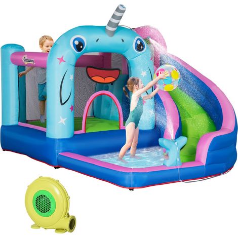 Sicherheitsnetz, Wasserrutsche, Spielburg, Wasserpark, Für Kinder 3 Bis 8 Jahre