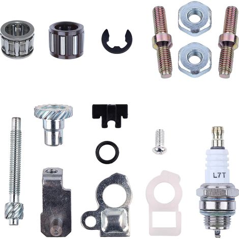 Kit d'écrous de tige de tension de tendeur de chaîne pour tronçonneuse Stihl 066 MS660 MS 660 Remplace 1138 664 2400, 1127 007 1003 (1/5)