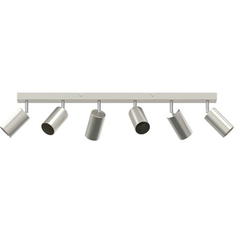 Spot de plafond Nickel brossé 73 x 5.5 x 16.5 cm Acier CFW701889 (1/5)