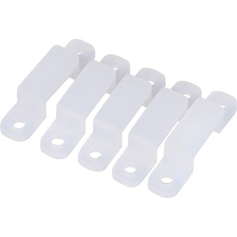 Generic Clips Légers, Support de Lumière de 10 Mm Silicon (12 mm) (1/5)