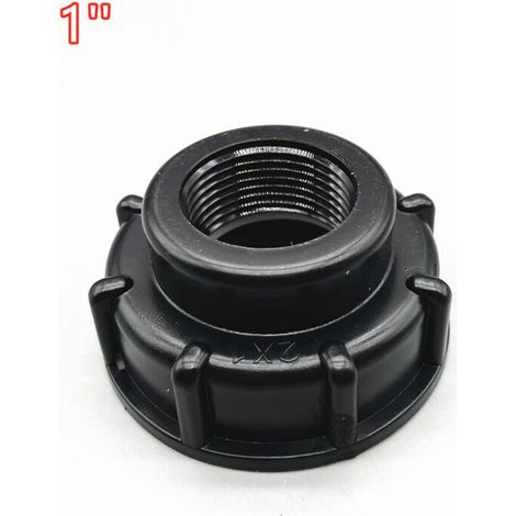 IBC-Adapterkappe s60x6 für 1000-Liter-Tank, 1 Zoll (1 Zoll dickere, außen konvexe Version) (1/3)