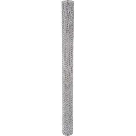 Grillage Triple Torsion Galvanisé Maille Hexagonale 0,5 50 Maille 40 Mm (1/2)