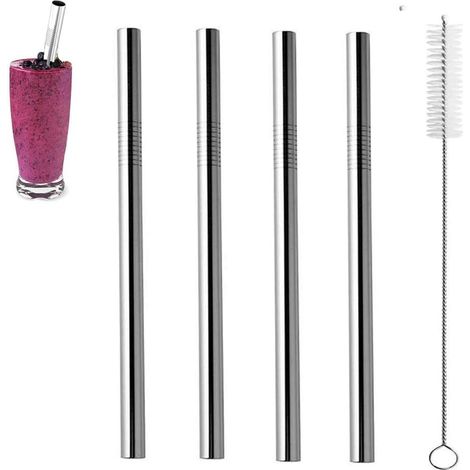 RVS-Geschirr, Kräuter, Mixed Media, Metallgeschirr und 1 Behälter für Cocktails, Smoothies, Milchshakes und warme Getränke (1/5)