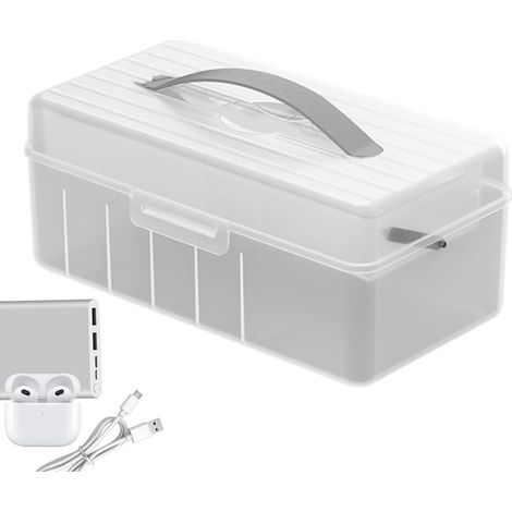 Organizer Box Kabel Organizer Doppelschichtige staubdichte (1/5)
