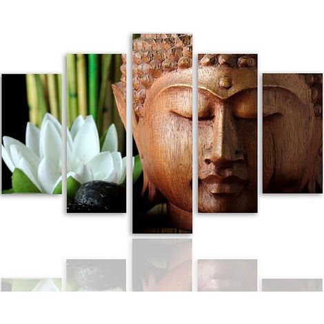Tableau bouddha 3 - 100 x 70 cm (1/5)