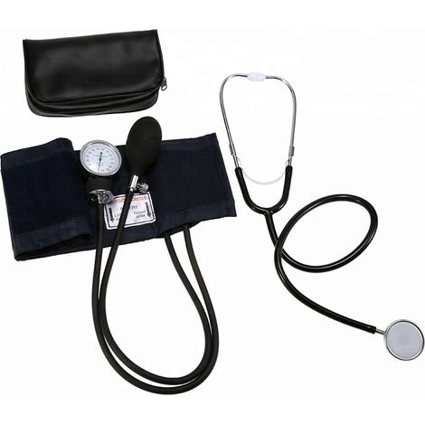 Compteur manuel de pression artérielle Scian, bracelet manuel de pression artérielle avec stéthoscope (1/4)
