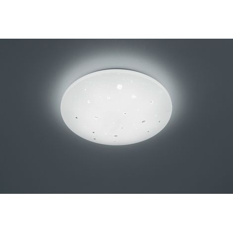 Plafón Moderno IP44 Led Regulable Achat Ø50 cm Blanco Trio Lighting (1/2)