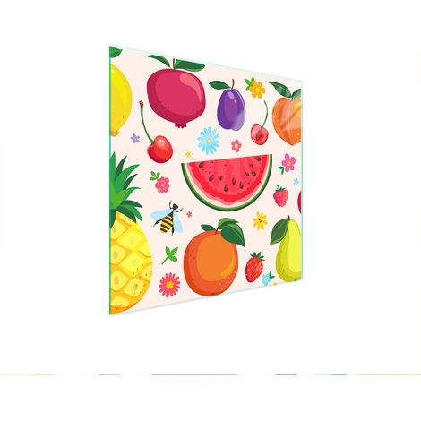 PLACA PROTECTORA DE VIDRIO PARA ESTUFA 50x52 FRUTA (1/5)
