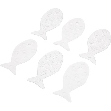 TATAY Adesivo per vasca da bagno antiscivolo, in PVC, bianco, taglia unica (1/3)