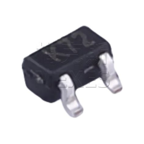 Changdian/Changjing 2N7002T SOT-523 N-channel MOSFET electronic component 60V 115mA, 5 units.