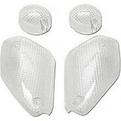 AV/AR Kit weißer Blinker-Cabochon TNT für Scooter MBK 50
