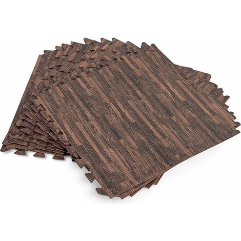 Bestway Suelo Piscina Foam Estilo Madera Retractil 12 Piezas (1/7)