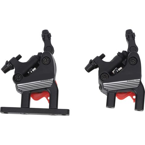 Étriers de freins à disque hydrauliques avant et arrière : puissance de freinage élevée, réglage du serrage, kit de freins à disque hydrauliques pour disques de 160 mm (1/5)