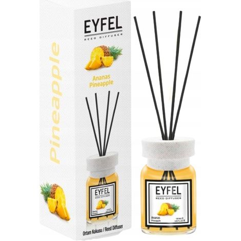 Eyfel - Désodorisant Ananas en bâtonnets de 120 ml (1/4)