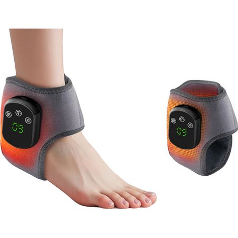Massaggiatore per piedi e caviglie, termoterapia, intensità di massaggio regolabile, tipo B per caviglia (1/2)