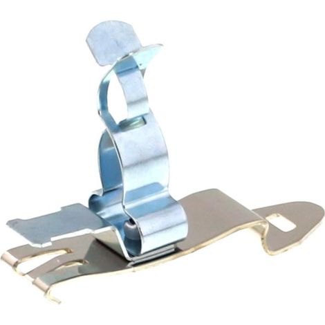 CONTA-CLIP EMV Klammer auf Montagefuß SABKM Schirmklammer für Tragschiene TS 35/7,5 Schirmdurchmesser 7,0mm - 18,0mm für Tragschiene TS 35/7,5 mit Zugentlastungsbügel - 1 Stück