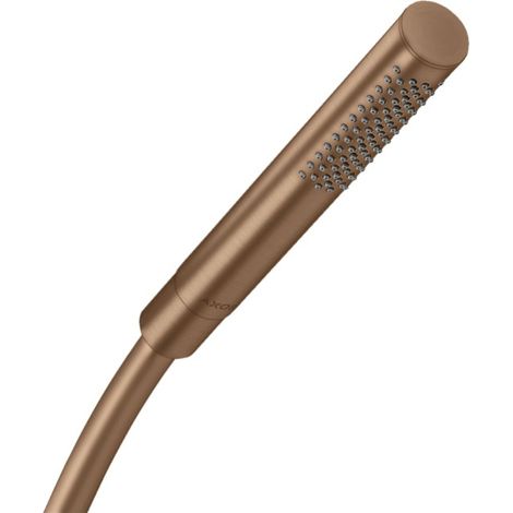 Rociador de ducha 1jet Starck AXOR - HANSGROHE Acabado: Oro rojo cepillado (1/2)