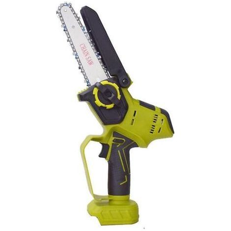 Mini cordless electric chainsaw 15.2 cm – 21V with 1 battery – Autonomy 40-60 min – Brushless motor for precise cutting (1/5)