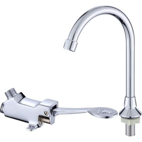 Robinet de bassin de pédale , Robinetterie Salle de Bains , robinets de lavabo de laboratoire médical/de salle de bains (1/2)