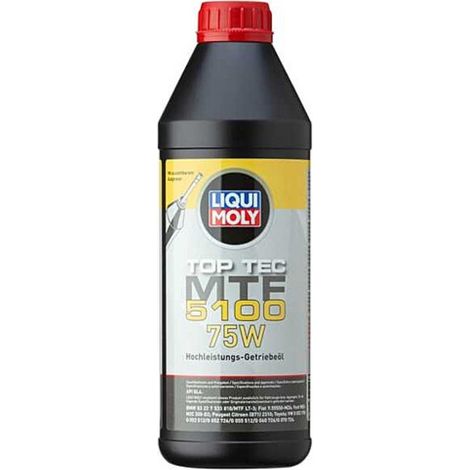 Huile de boîte 75W haute performance Top Tec MTF 5100 1L Liqui moly