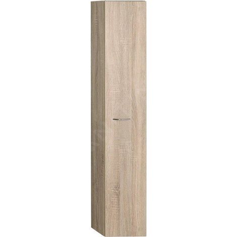 ZOJA/KERAMIA FRESH Meuble de rangement 25x140x20cm, chêne platiné (1/3)