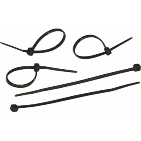 Colliers de serrage plastique 310 x 4,8 mm (Lot de 100)