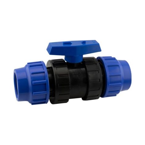 Pe(Fitting) x Pe(Fitting) Verbindungsventil - 50mm, LOGUI (1/5)