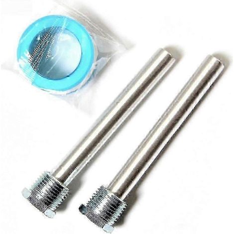 Lot de 2 anodes de chauffe-eau pour VR, filetage NPT 1/2 pouce, avec ruban PTFE, en magnésium, compatibles avec les chauffe-eau 11553 (1/5)