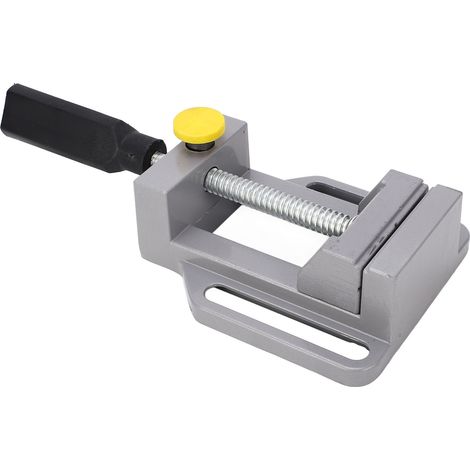 Étau de perceuse à colonne en alliage d'aluminium pour mini-établi, outil de serrage plat pour l'usinage (1/5)