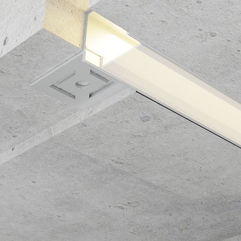 Profilé Aluminium Gilg - 2 Mètres Aluminium - Ledme - LM3871