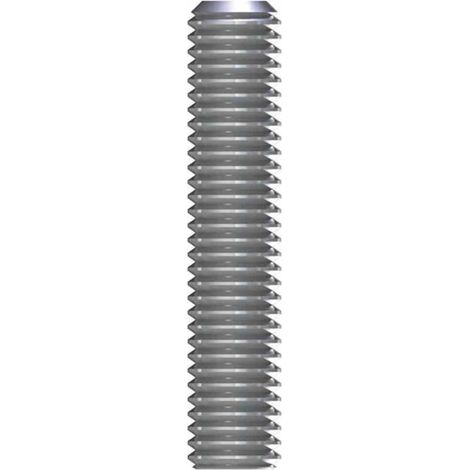 Gewindestangen V2A 1m Ø 6 mm Edelstahl A2, gebeizt, passiviert, lose (1/4)