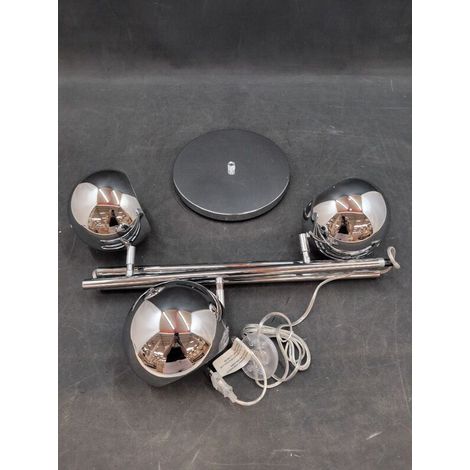 [GEBRAUCHT] B-Ware KARE Stehleuchte Calotta 3-flammig Lampe Leuchte chrom drehbar 151cm Metall (1/2)