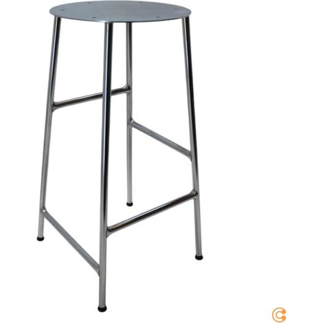 [NEUWERTIG] B-Ware Hay Gestell Ohne Sitz Rahmen Für Cornet Barhocker 65 Cm Stahl Chrom Verchromt