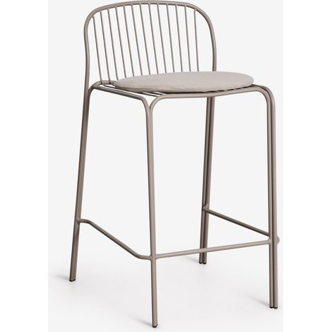 Taburete alto de jardín en acero Anerina SKLUM ↑65 cm (1/5)