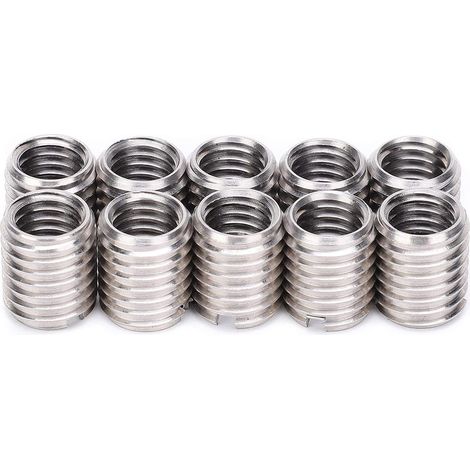 Insert fileté réparation 10pces M8F-M10M inox (1/5)