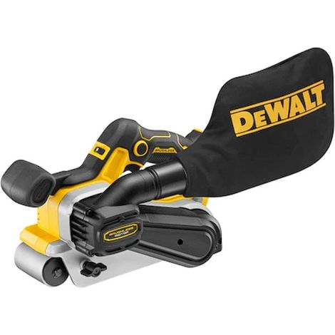Dewalt – Ponceuse à bande 18V DCW220N – Moteur sans charbon – Vitesse variable 198-320/min – Aspiration externe – Pour ponçage bois dur (1/5)