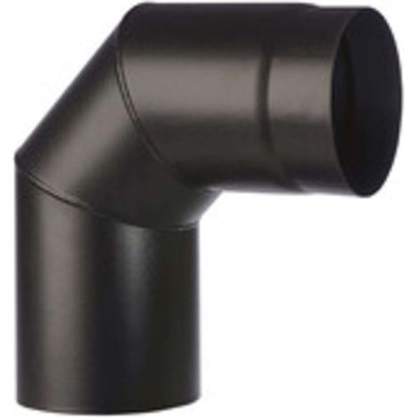 CURVA PORCELLANATA 90 D 12CM NERO OPACO TOP