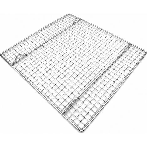 Grille en acier inoxydable avec pieds, 54 x 38 cm (1/5)