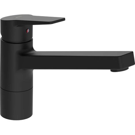 Hansa Twist - Küchenarmatur, Schwarz matt 0914228333 (1/2)