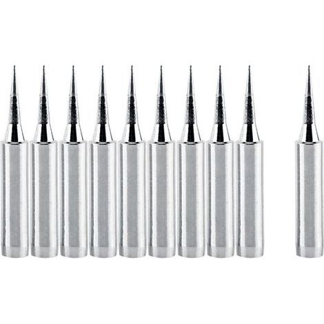 10pcs 900M-T-I Pointes de Fer à souder, Outil de Station de Pointes de Fer à souder de Remplacement pour la Station de soudage HAKKO 936937, pour Rapide, pour Aoyue, pour Yihua, etc (1/5)