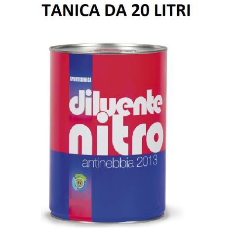 Diluant nitro anti-buA e Sprintchimica 20 litres pour diluer les peintures A maillA es et nettoyer les surfaces