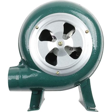 ventilateur soufflant Couleur du ventilateur de ménage Barbecue Petite ventilateur centrifuge 3 0W 40W 60W 80W Adaptateur de fiche Vert for barbecue(40W) (1/5)