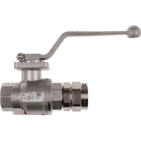 Kugelhahn 87E-1-TAE 21BG DN25 (Rp1) Dichtung Teflon, für Gas PN5 - 454634 von Weishaupt