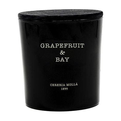 Vela aromática Cereria Molla con aroma a pomelo y laurel, 600 g (1/3)