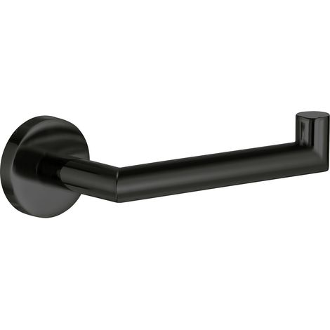 Portarrollos sin tapa adhesivo, serie ECO, acabado negro mate - MANILLONS TORRENT (1/2)