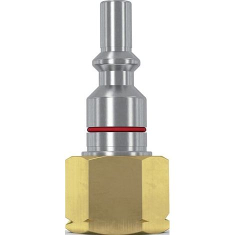 Conexión de manguera SK 100-1 gas combustible G 3/8 de pulgada LH MG pin WITT (1/3)
