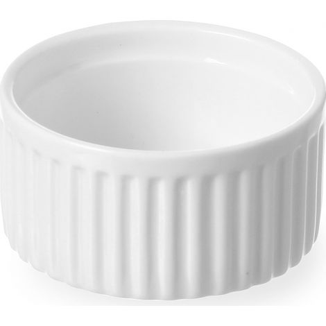 Hendi - Ramequin de cuisson 90 mm - porcelaine allant au four (1/3)