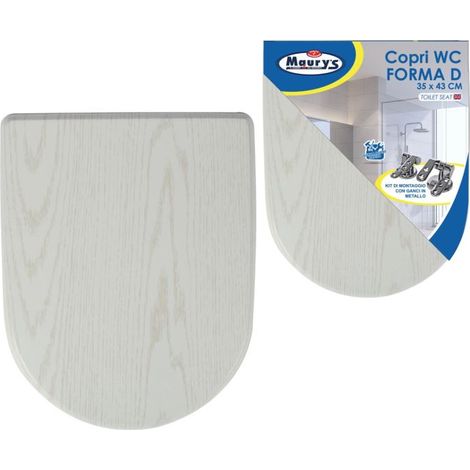 MAURY'S COPRI WC EFFETTO LEGNO NATURALE